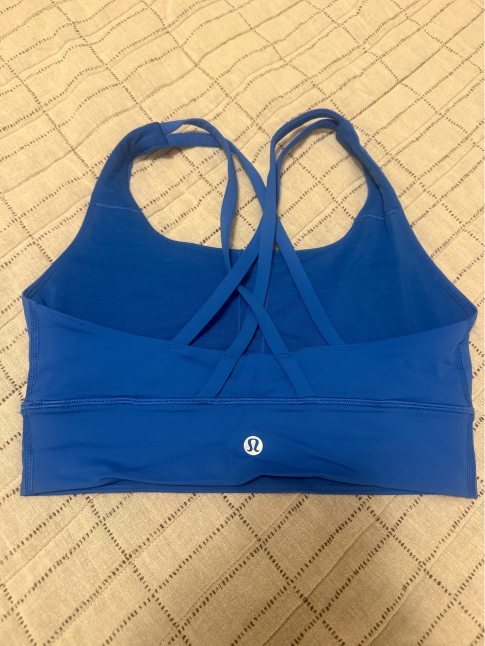 lululemon athletica Cobalt Blue Strappy Sports Bra